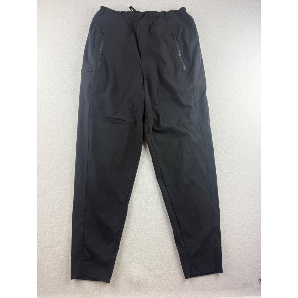 Athleta Headlands Hybrid Trek Jogger Pants Black Size 8 Hiking Travel 221371